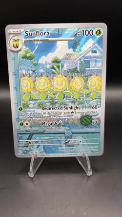 Sunflora 169/167 — Near Mint — Twilight Masquerade — Holo Rare Pokemon Card - Image 1