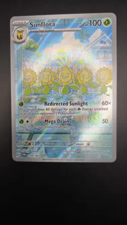 Sunflora 169/167 — Near Mint — Twilight Masquerade — Holo Rare Pokemon Card - Image 2