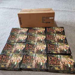 Lot Of 4100+ Lord Of The Rings Trading Card Game Cards & Boxes - Image 1