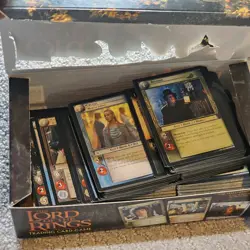 Lot Of 4100+ Lord Of The Rings Trading Card Game Cards & Boxes - Image 3