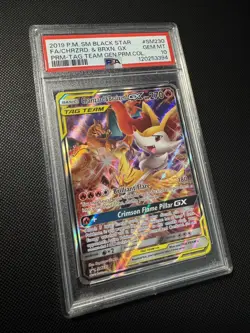 PSA 10 Charizard & Braixen GX SM230 Pokemon Sun & Moon Tin Promo Card - Image 2