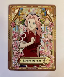 Sakura Haruno NARUTO NRSA01-SP-003L5 Naruto Kayou Card - ENGLISH - Heaven Scroll - Image 1