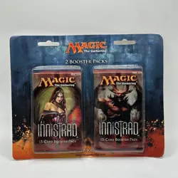 MTG Innistrad Magic the Gathering 2 Booster Packs Blister Factory Sealed 2011! - Image 1