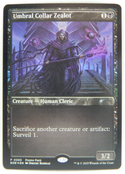 MTG - Foil Promo Pack: Edge of Eternities #0395 - UMBRAL COLLAR ZEALOT - Image 1