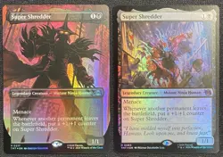 MTG TMNT Super Shredder: Reg Foil, Borderless Foil - Image 1