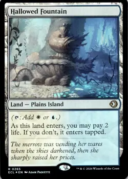 Hallowed Fountain FOIL Lorwyn Eclipsed Magic MTG NM - Image 1