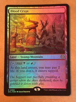 MTG Magic the Gathering Blood Crypt Foil Lorwyn Eclipsed NM - Image 1