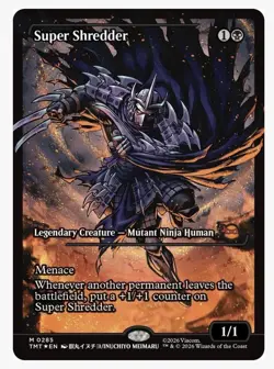 Super Shredder (Showcase) Teenage Mutant Ninja Turtles Foil - Image 1