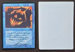 SIGNED MtG Magic Kaja Foglio Artist Proof _ Legends _ SILHOUETTE _ VHTF 1/150! - Image 1