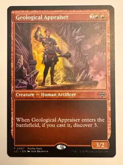 Geological Appraiser Promo Pack The Lost Caverns of Ixalan MTG NM - Image 1