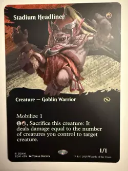 Stadium Headliner (Borderless) - Tarkir: Dragonstorm - 0344 - MTG - NM - Rare - Image 1