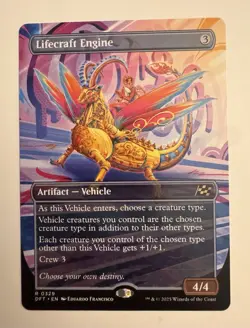 Lifecraft Engine (Borderless) Aetherdrift Regular MTG DFT - Image 1