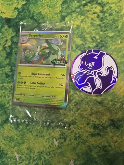 Sealed Pokemon TCG Mega Evolution Perfect Order STAFF Promo 4 Card Pack - Image 2