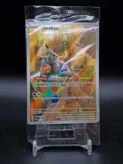 Mimikyu SVP 075 Black Star Promo Paldean Fates SEALED Pokemon Card - Image 1