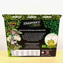 Pokemon TCG Champion's Path Turffield Gym Pin Collection NEW MINT FACTORY SEALED - Image 2