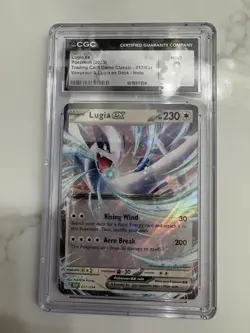 2023 Pokemon TCG Classic Collection Venusaur Deck Holo Lugia ex #17 CGC 9 MINT - Image 1