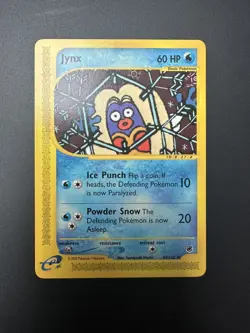 Pokemon TCG Jynx Expedition Base Set 83/165 Regular Uncommon - NM - Image 1