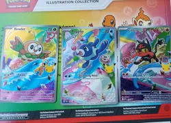 Pokemon First Partner Promos 30th Anniversary Alolan Starters - Image 1