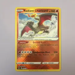 Pokemon Radiant Charizard Radiant Rare Holo 020/159 SV: Paldean Fates - Image 1