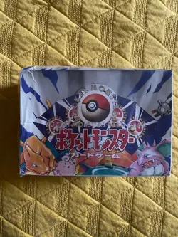 Super Rare! Original Japanese Pokemon Base Set Sealed Booster Box! Read - Image 5