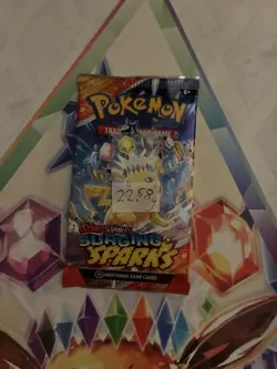 HEAVY! 22.58g Surging Sparks Pokemon TCG Booster Pack - Image 2