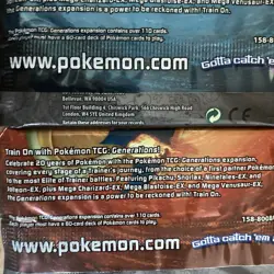 Pokemon Karten Generations 3 Booster Artwork Set / Charizard / Sealed VINTAGE - Image 3