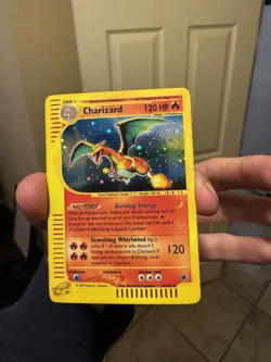 Pokemon 2002 Expedition Charizard 6/165 Holo NM Condition - Image 1