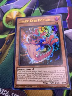 x1 Snake-Eyes Poplar - PHNI-EN012 - Ultra Rare - 1st Edition Yu-Gi-Oh - Image 1