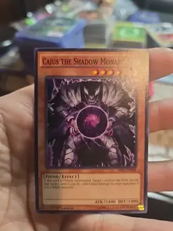 Yu-Gi-Oh! Caius the Shadow Monarch SR01-EN004 ** 1st Edition | NM ** - Image 1