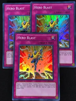 Yugioh Hero Blast RYMP-EN032 1st Super x3 (LP) - Image 1