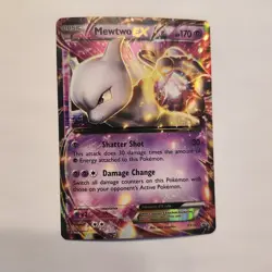 Mewtwo EX - XY107 - Pokemon XY Promo Ultra Rare Card NM - Image 1