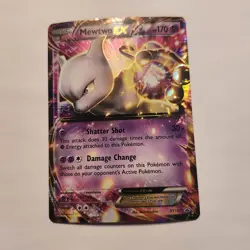 Mewtwo EX - XY107 - Pokemon XY Promo Ultra Rare Card NM - Image 2