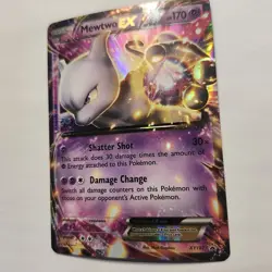 Mewtwo EX - XY107 - Pokemon XY Promo Ultra Rare Card NM - Image 3