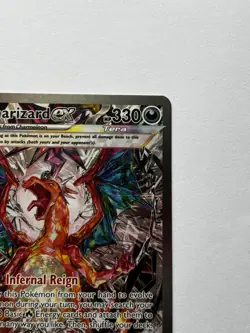 Pokemon TCG Sv03: Obsidian Flames Charizard EX Holo Card 223/197 - Image 5