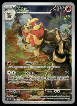 Pokemon Cards Pyroar 200/193 Paldea Evolved Illustration Rare NM - Image 1