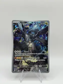 Pokemon N's Zekrom Promo Holo Card 130 HP Shred Rampaging Thunder MEP 031 - Image 1