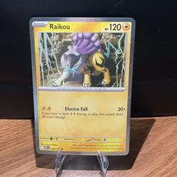 Raikou 048/132 Mega Evolution Cosmos Holo Promo Pokemon Card NM No Play - Image 2