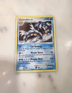 Pokemon TCG 2008 Gyarados Stormfront Theme Deck Holo Card #19 CGC Shadowless - Image 2