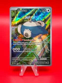 Pokemon Snorlax 051 SV Promo Holo English Scarlet & Violet 151 Card **M / NM** - Image 1
