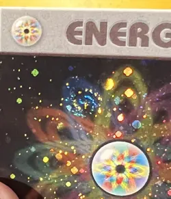 1997 Pokemon Japanese Rockets Rainbow Energy Holo Card NM/Mint Dbl Swirl - Image 5