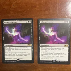 Liliana's Contract x2 , Core Set 2019, MTG - Magic the Gathering, Regular - Image 1