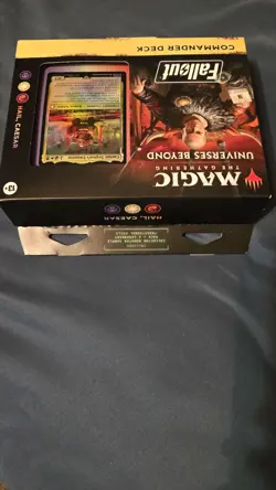 Hail Caesar: Magic: The Gathering Fallout Commander Deck Hail Caesar New Sealed - Image 4