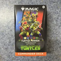 IN HAND Magic the Gathering - Teenage Mutant Ninja Turtles Single Commander Deck - Image 1