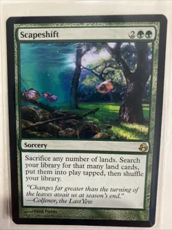 Scapeshift (Morningtide, Lightly Played / LP) Magic: the Gathering - Image 1