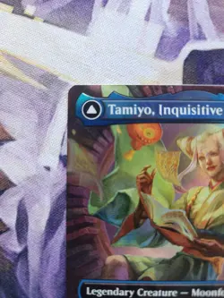 MTG MH3 - Tamiyo, Inquisitive Student / Seasoned Scholar TEXTURED FOIL NM - Image 3