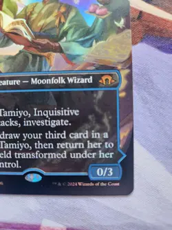 MTG MH3 - Tamiyo, Inquisitive Student / Seasoned Scholar TEXTURED FOIL NM - Image 5