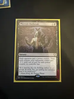 MTG: Phyrexia: All Will Be One Commander: Phyresis Outbreak #012/028 Rare - NM - Image 1