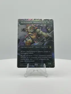 Michelangelo, Weirdness to 11 (Borderless) Teenage Mutant Ninja Turtles Foil - Image 1