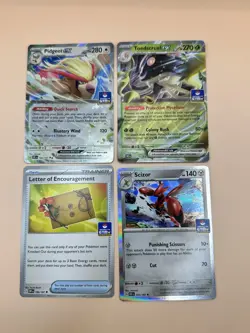 Extremely Rare Pokemon TCG Gym Promo Obsidian Flames OBF 4 Card Bundle - Image 1