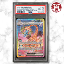 Pokemon Card Italian - Exeggutor Alola Ex #242 - Scintille Folgoranti - PSA 10 - Image 1